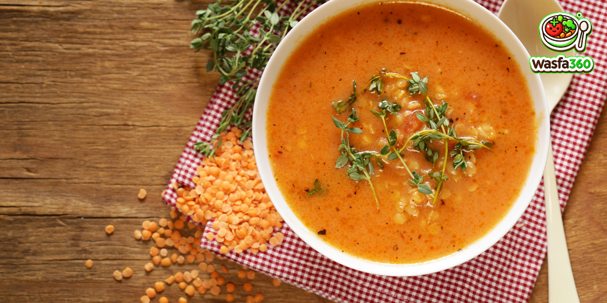 طريقة عمل شوربة العدس للتخسيس